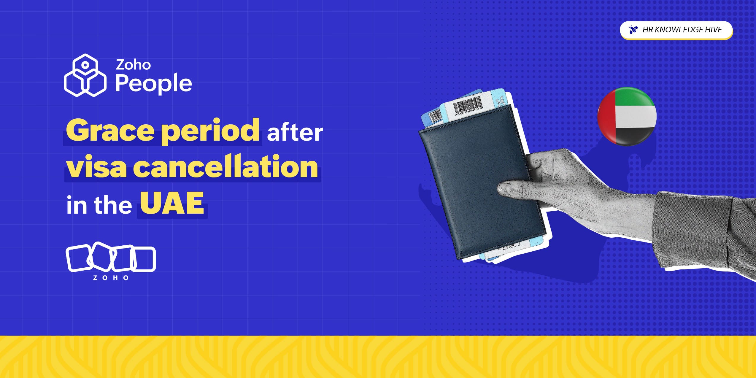 Grace period after visa cancellation in the UAE - Zoho People