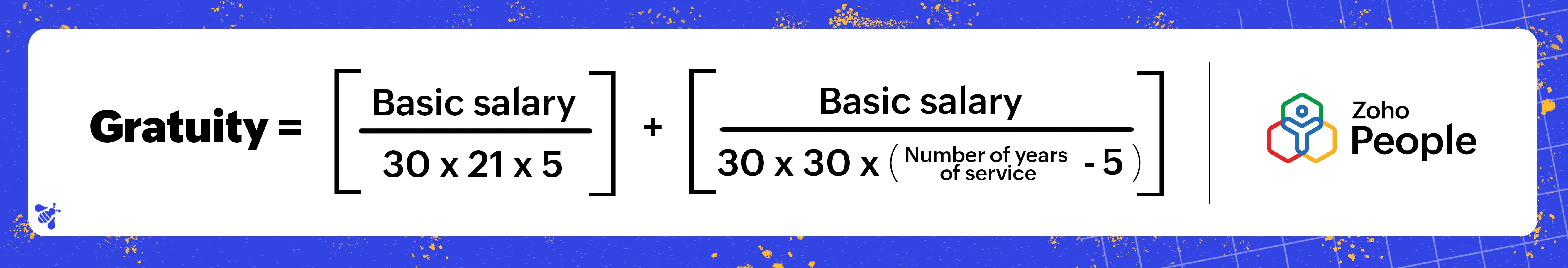 Gratuity calculation formula - Zoho People