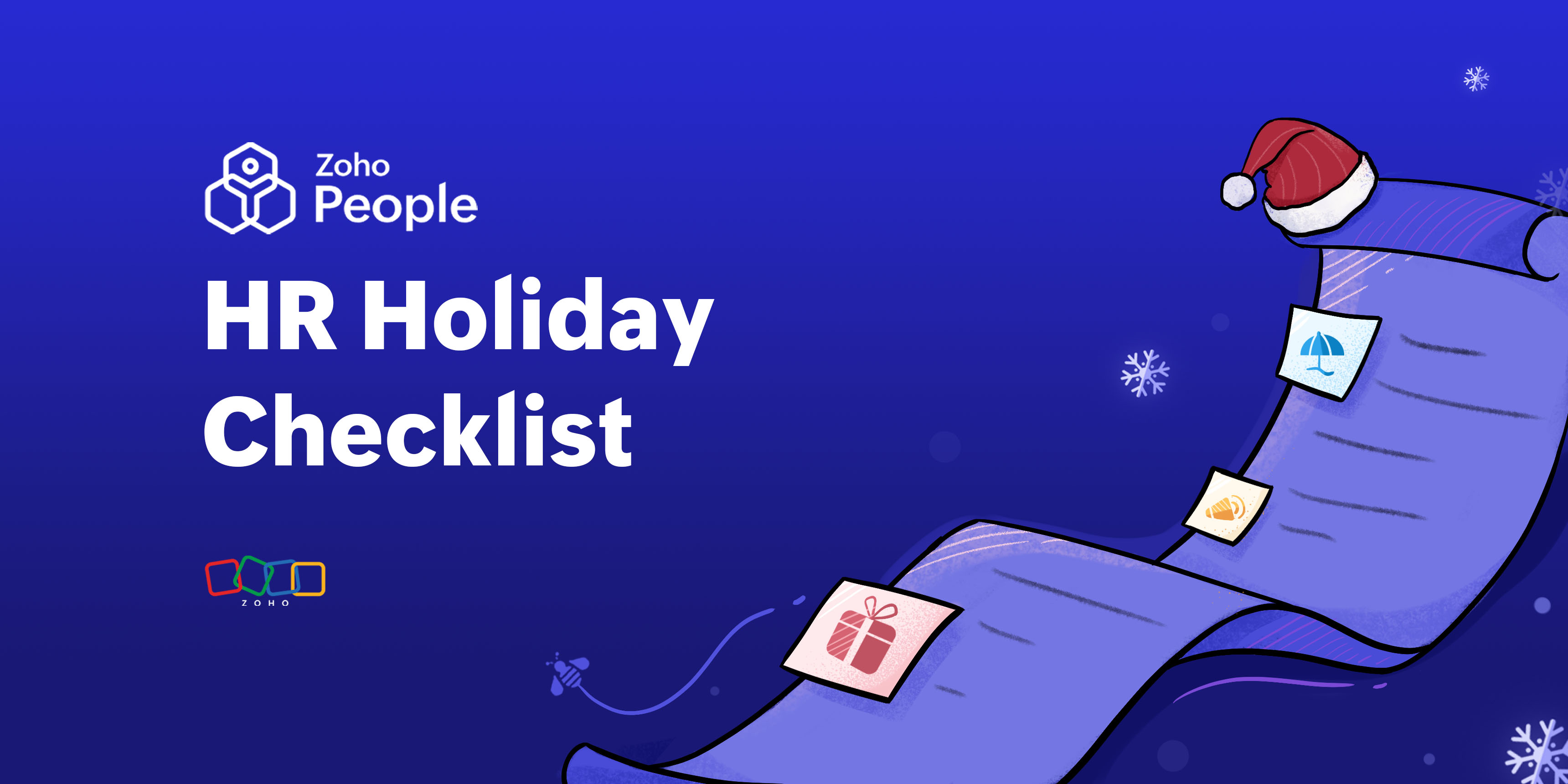 HR Holiday Checklist - Zoho People