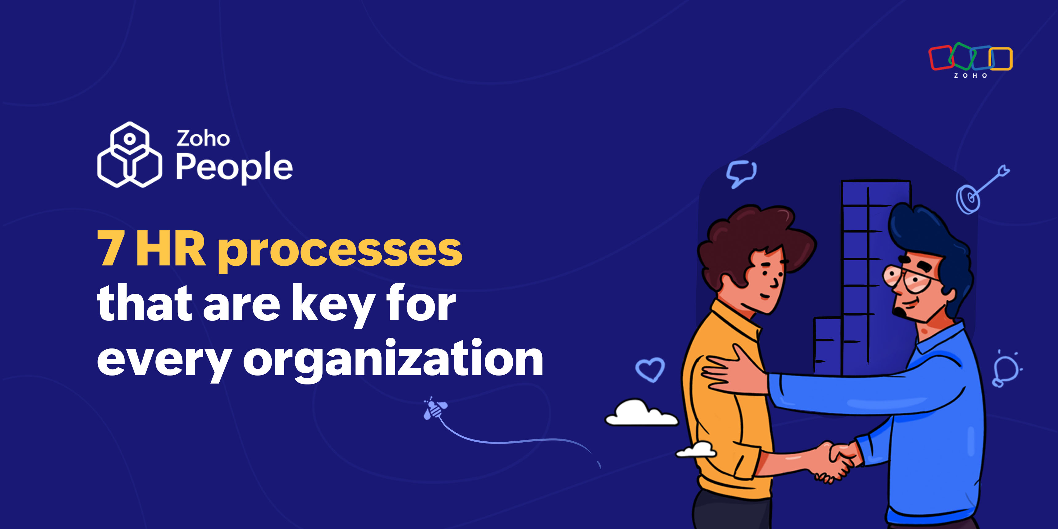 7 HR processes needed to get started as a strong business - Zoho People