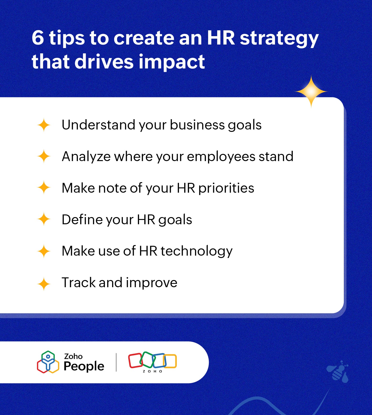 Building a solid HR strategy - Zoho People