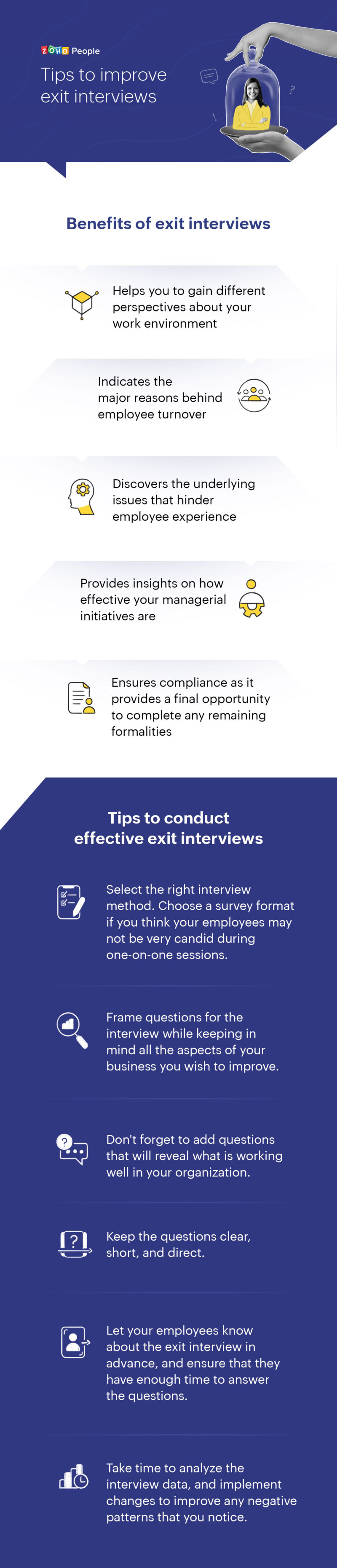 Exit interview template for productive offboarding