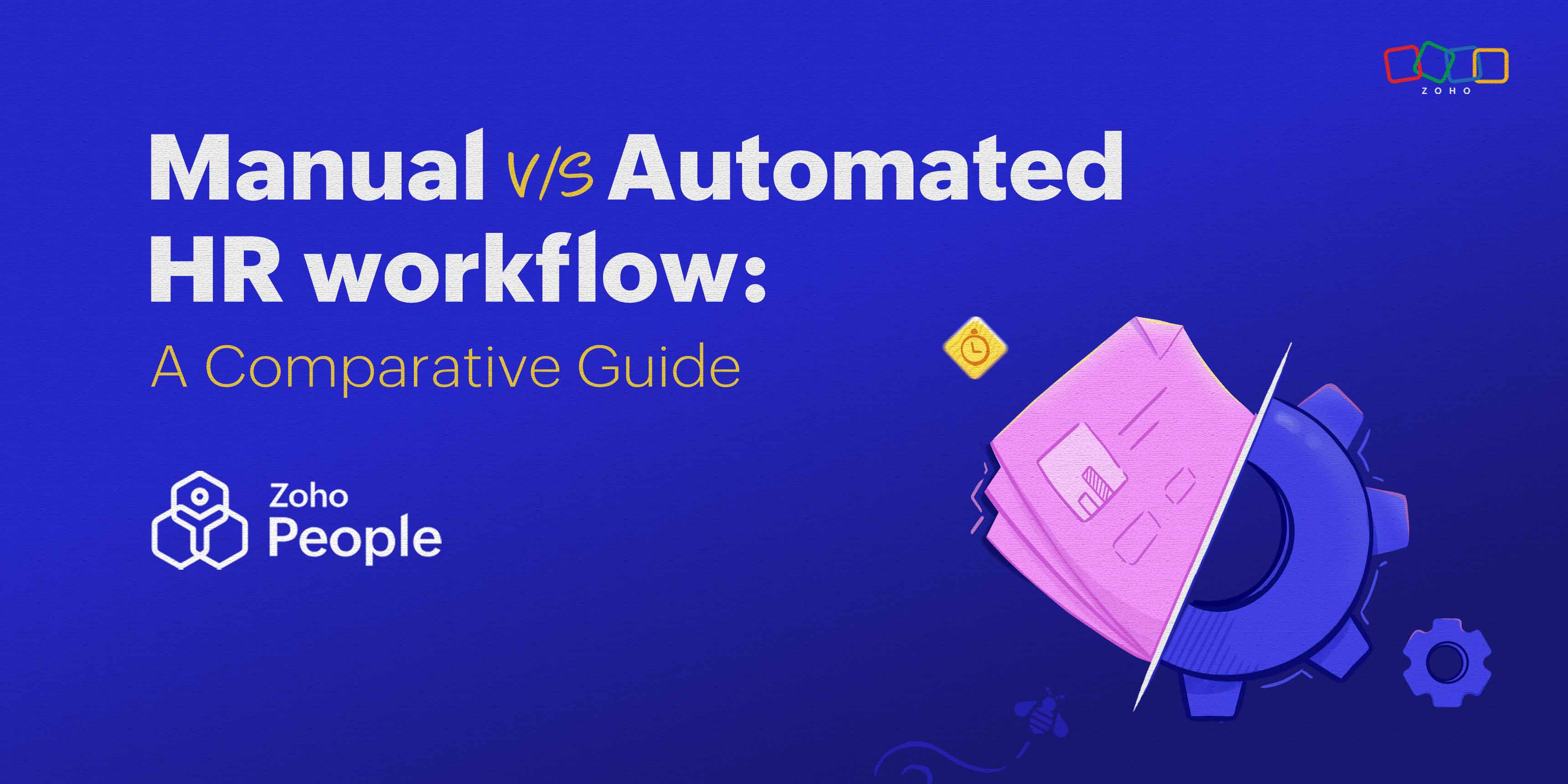 Manual vs Automated HR workflow