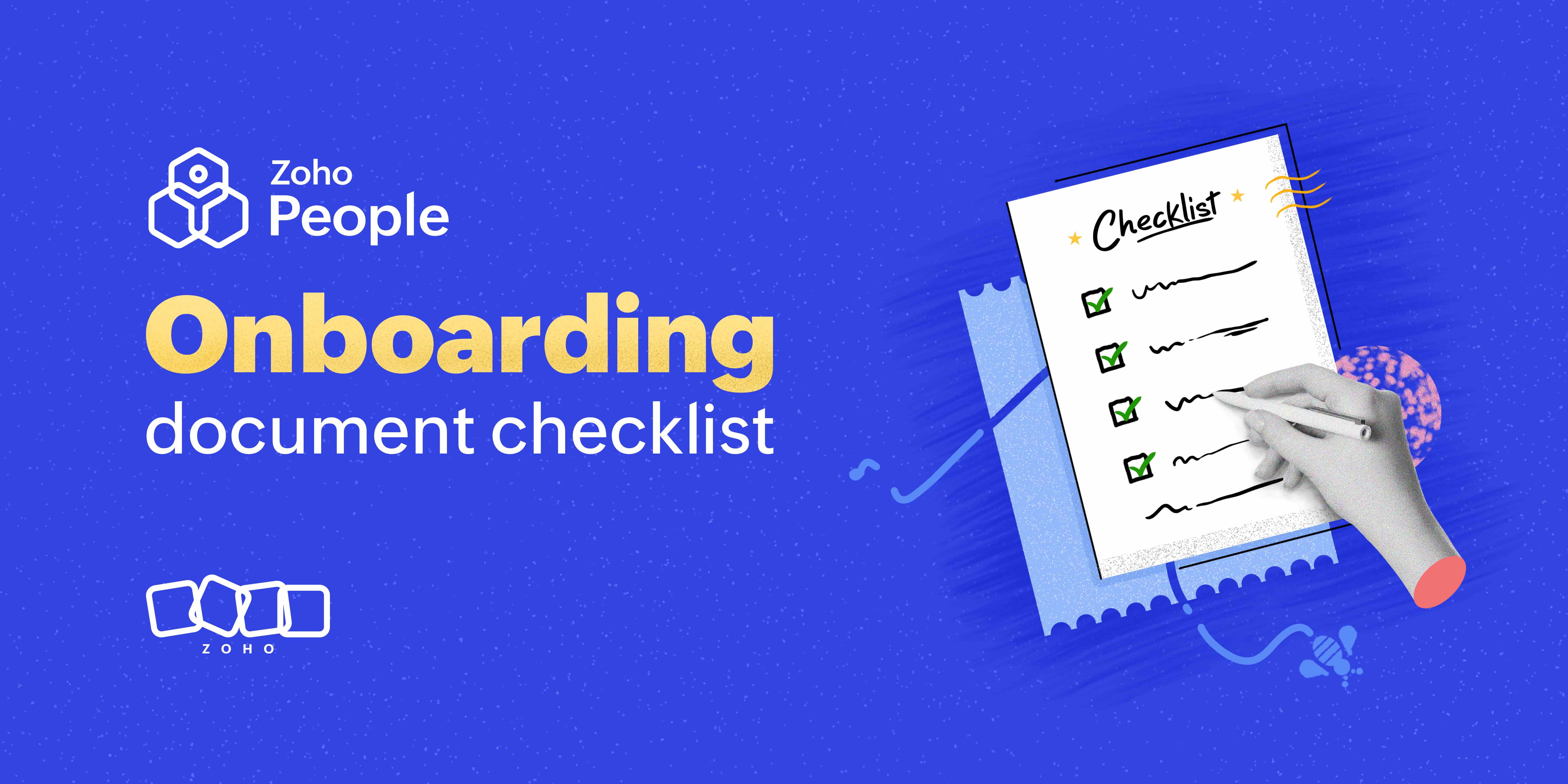 Onboarding documents required in India - Zoho People