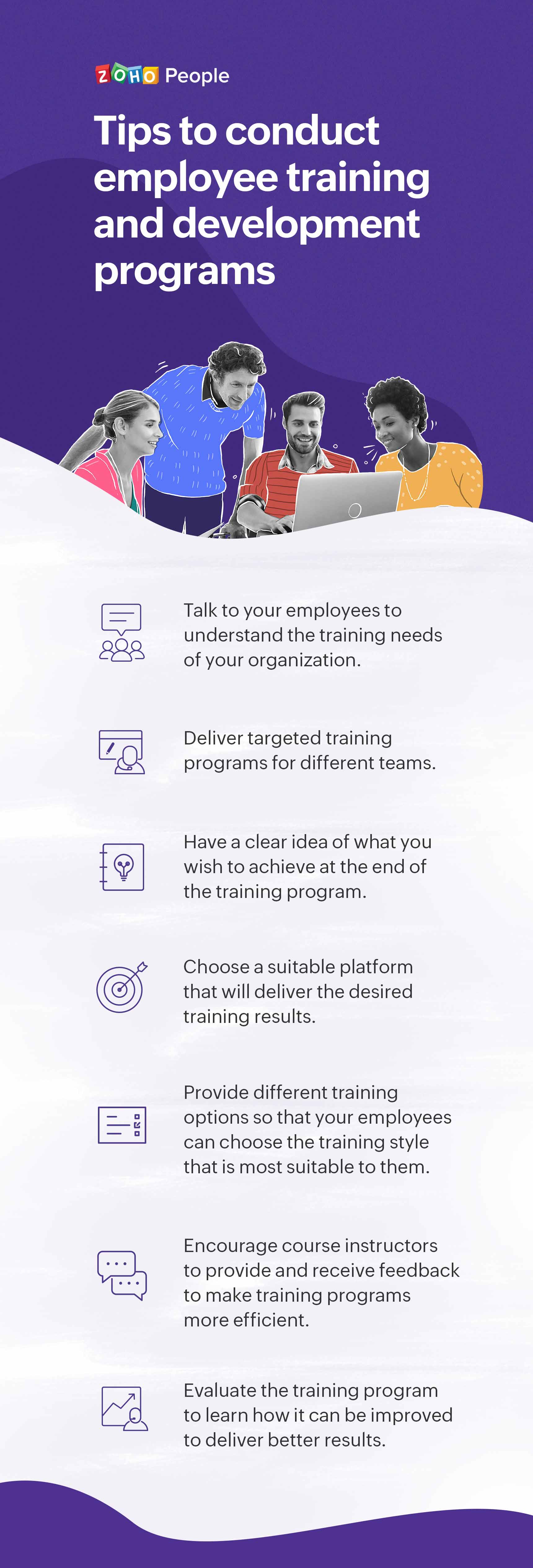 What is an employee development and training program?