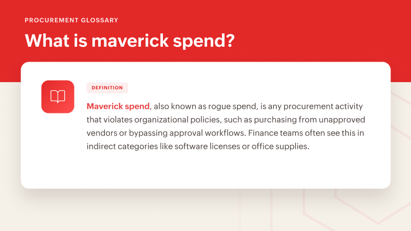 What is Mavercik Spend?
