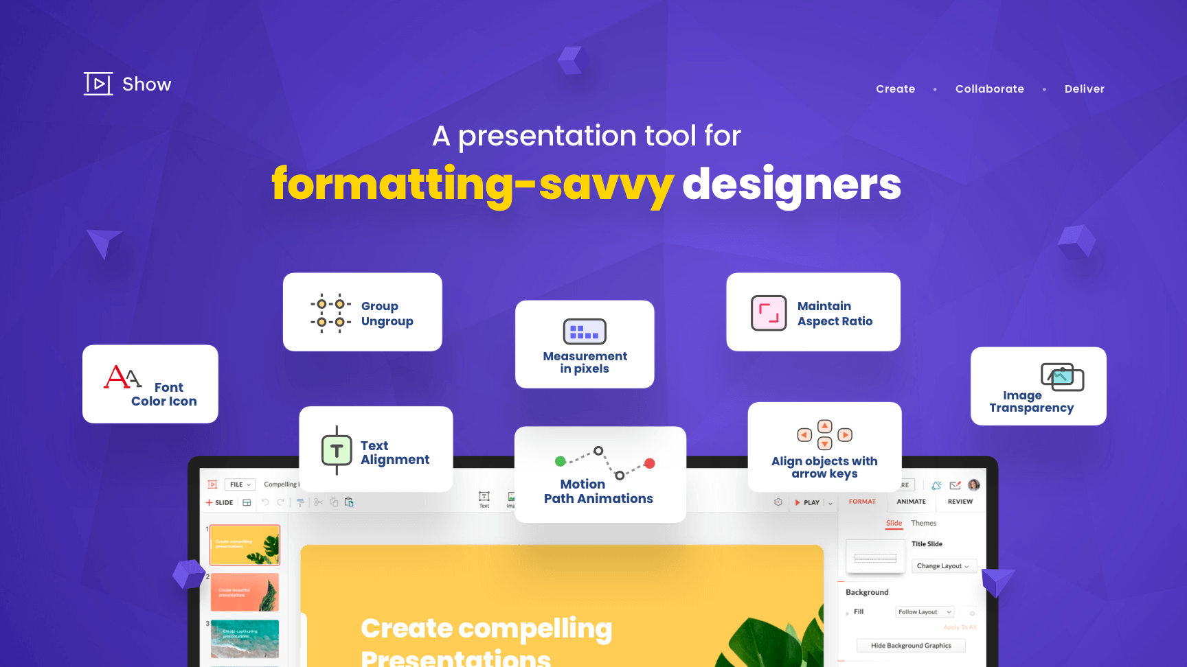 zoho presentation tool