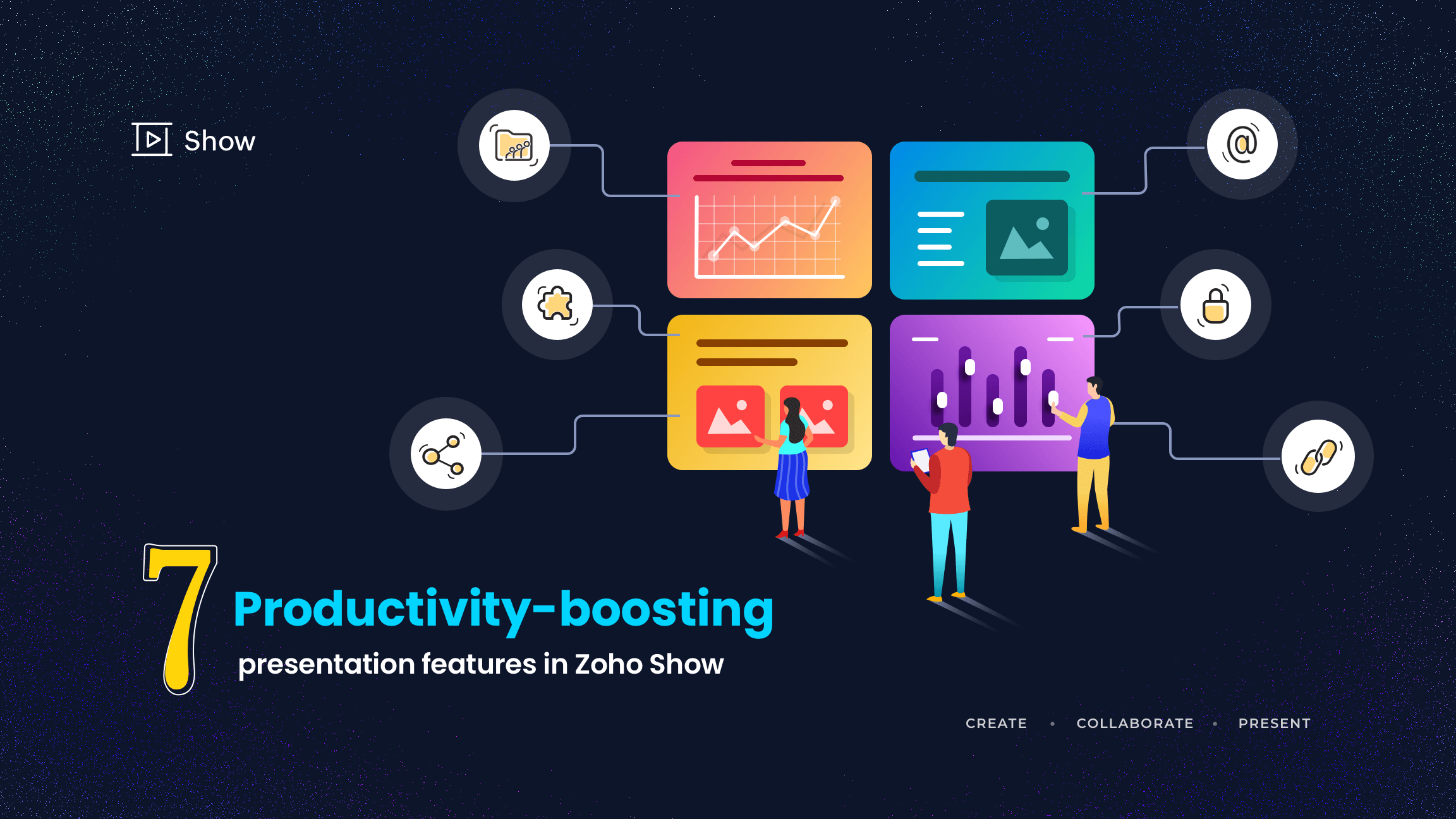 7 productivity-boosting presentation features in Zoho Show