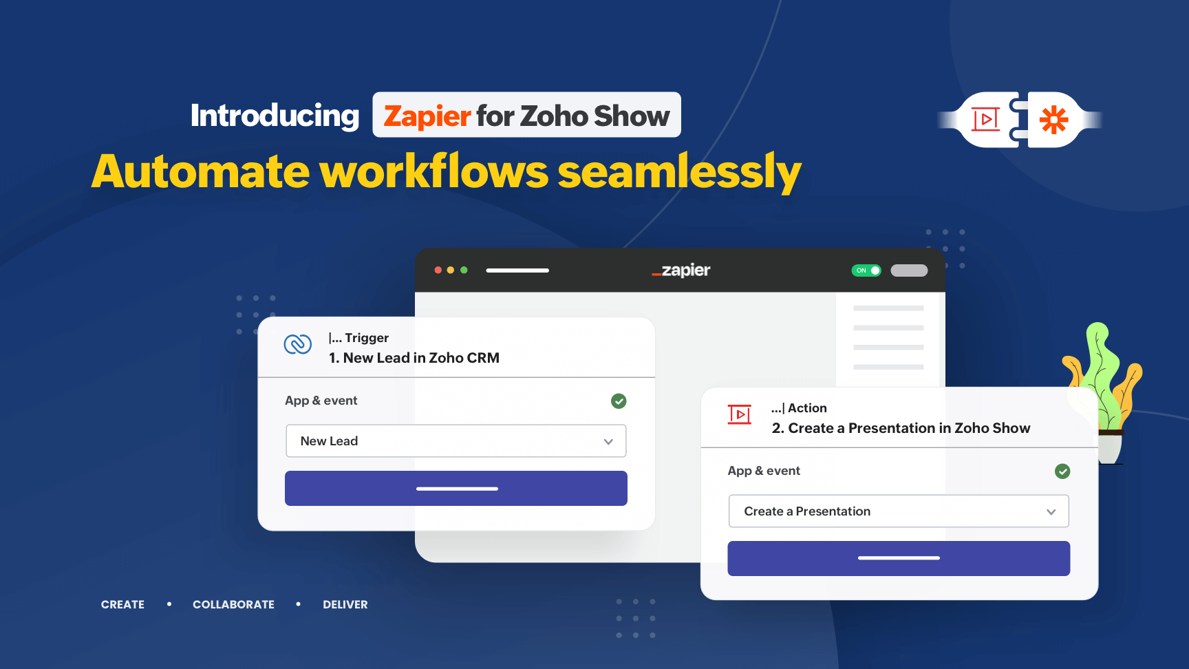 Introducing Zapier for Zoho Show: Automate workflows seamlessly