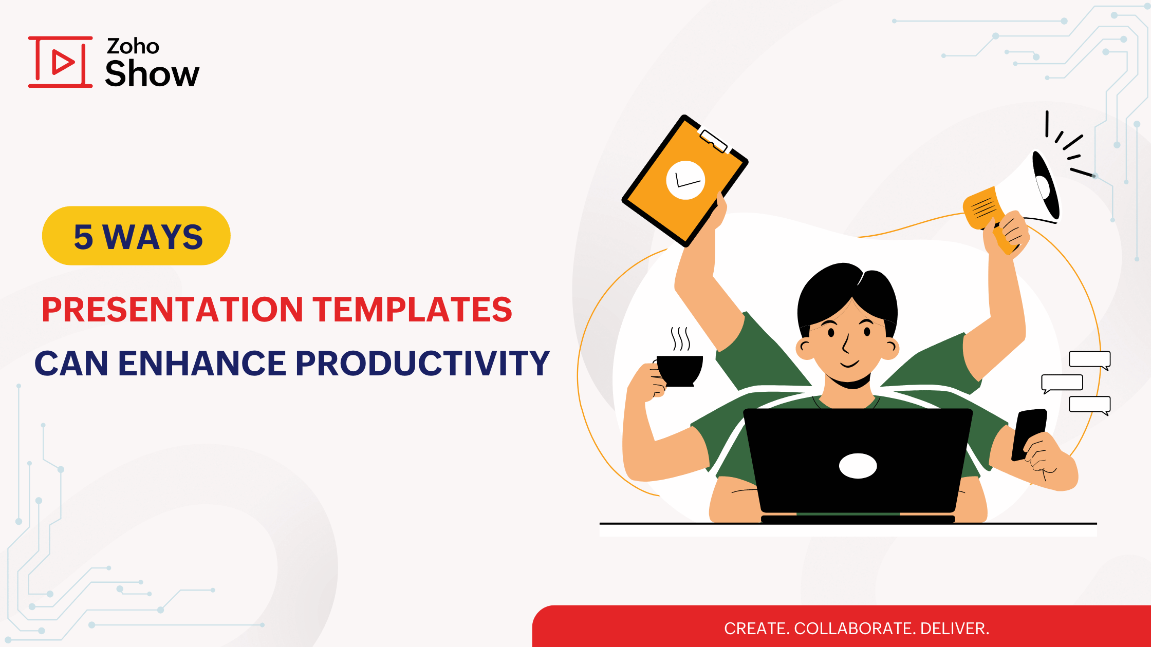 Five ways presentation templates can enhance productivity