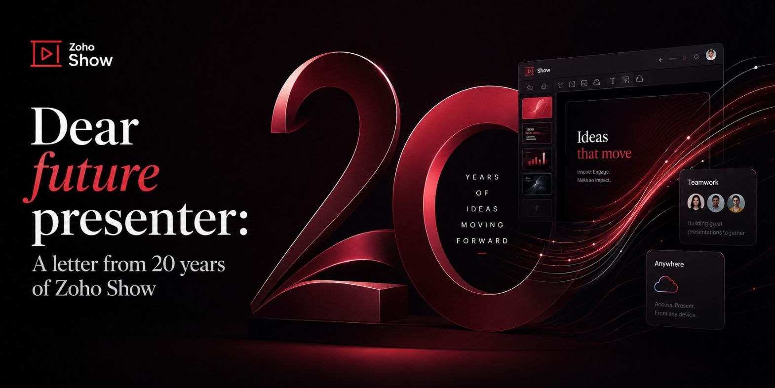 20 Years of Zoho Show: The Evolution of Presentations