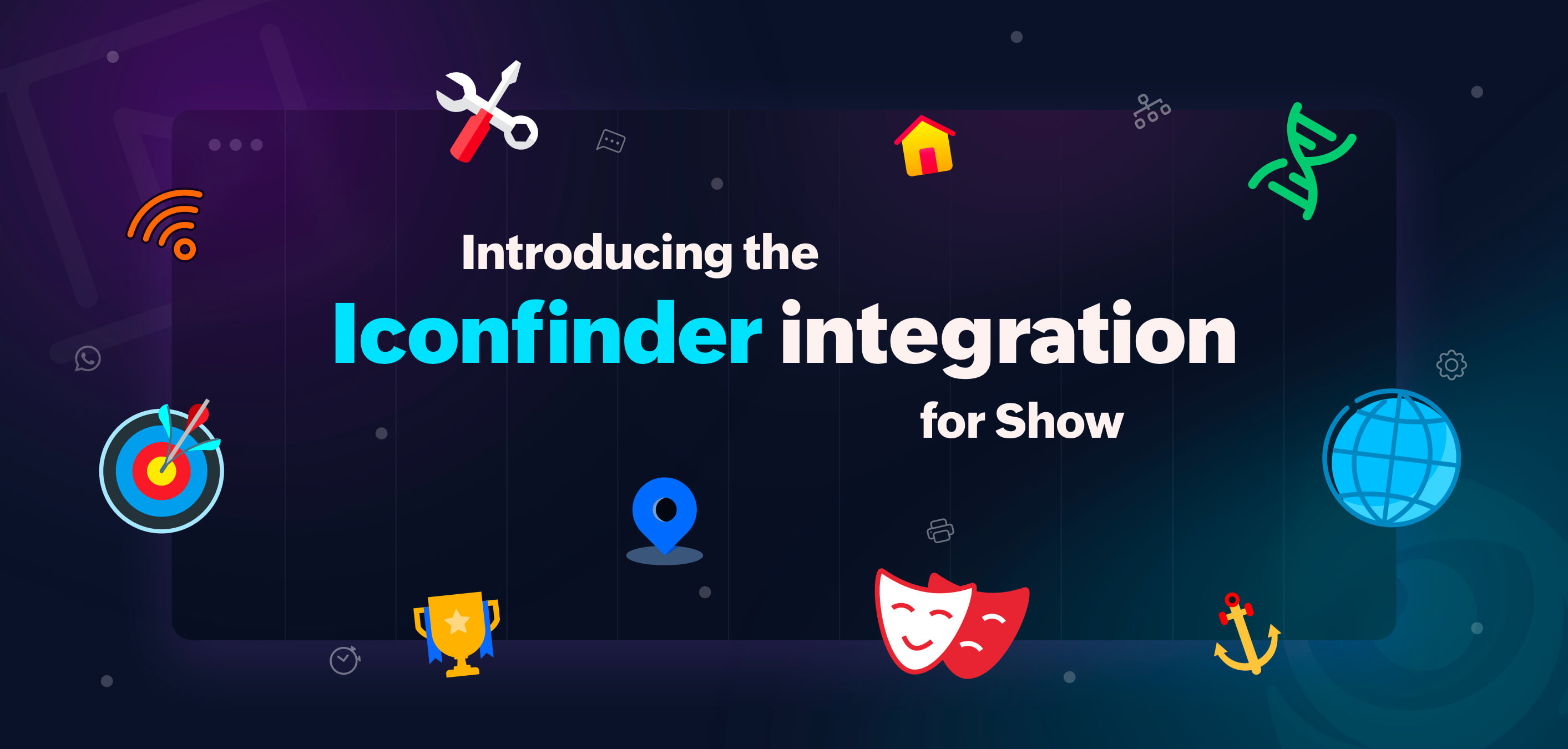 Memperkenalkan: Integrasi Iconfinder di Zoho Show