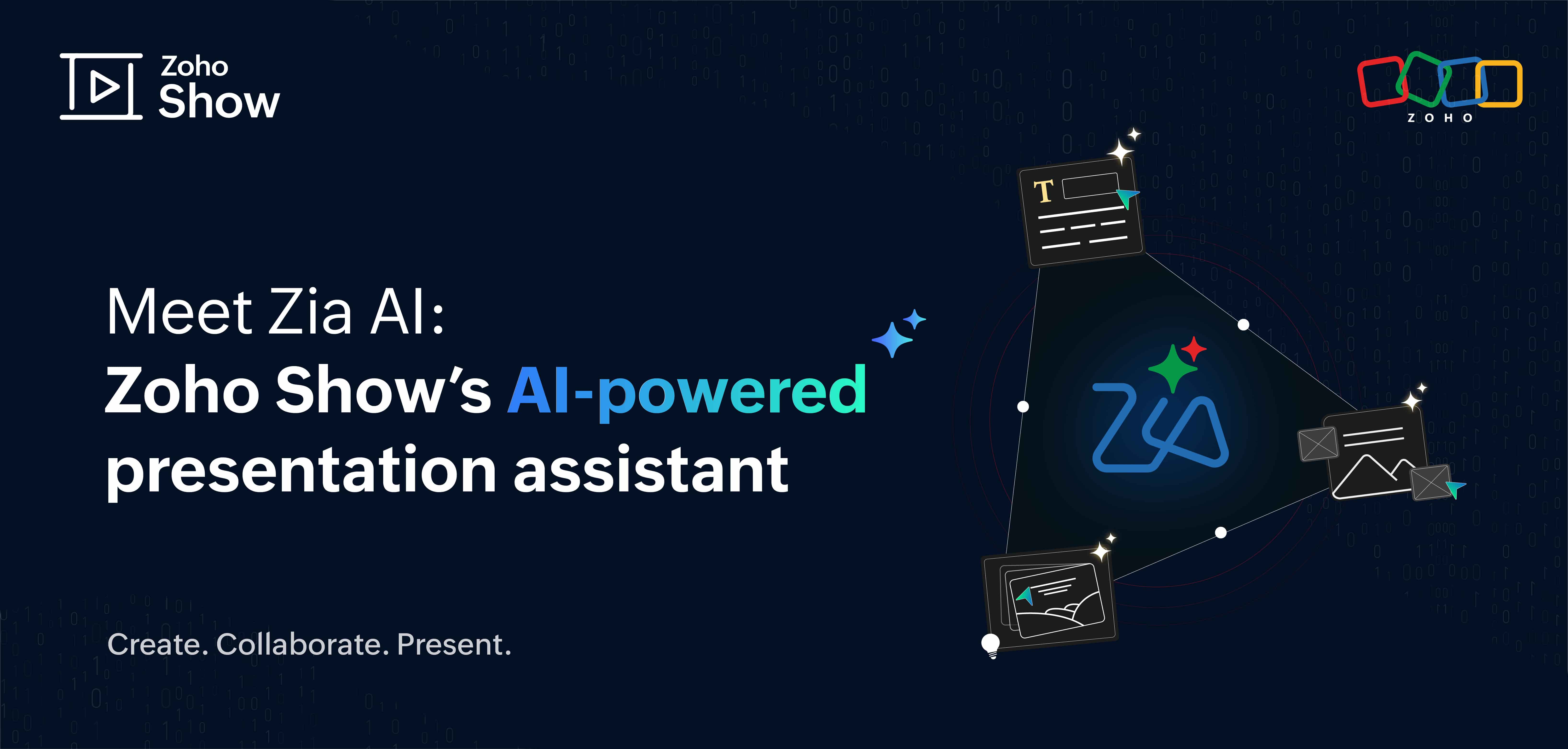 Introducing Zia AI for Zoho Show