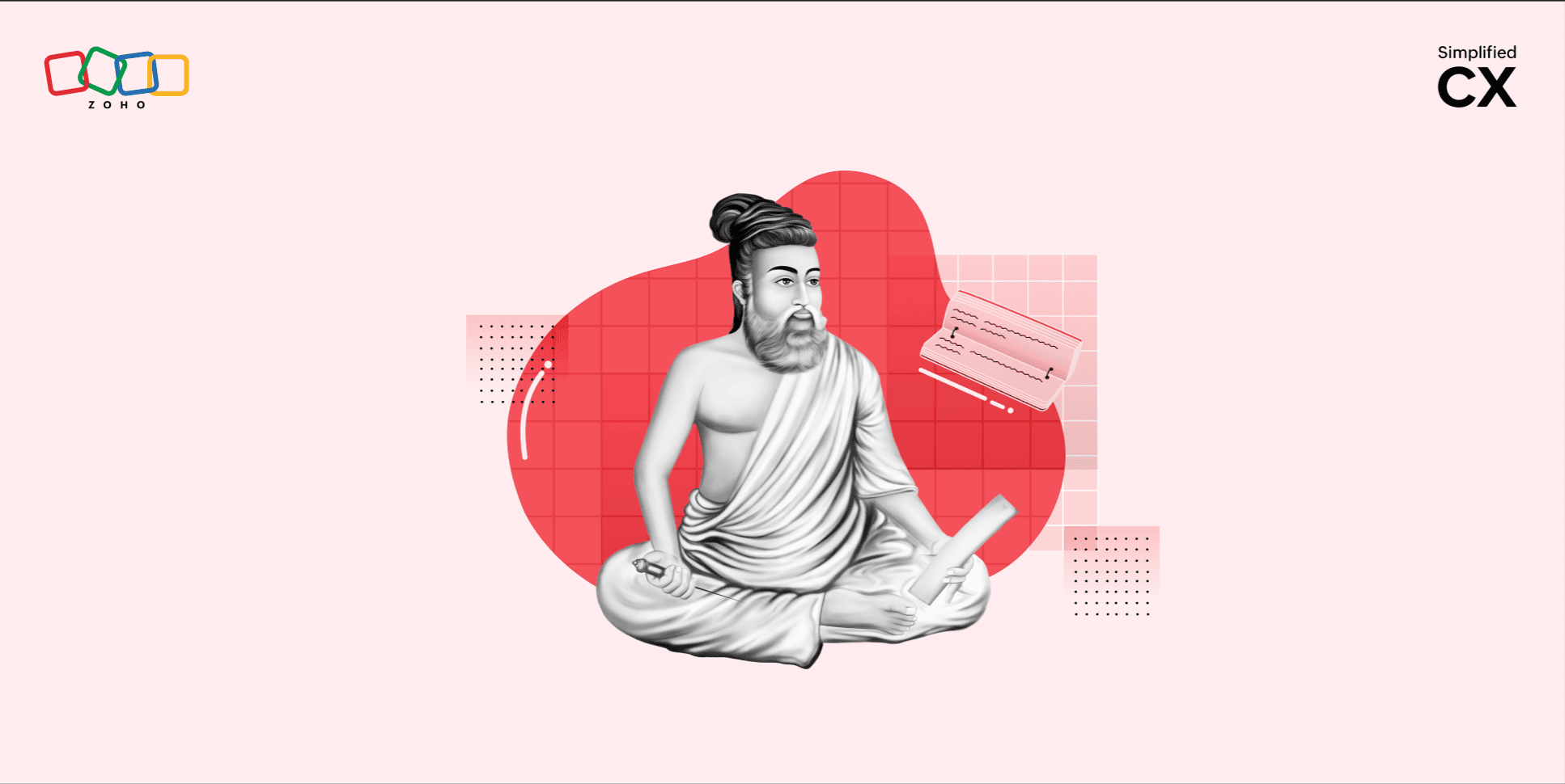 Illustration of ancient Tamil philosopher-poet Valluvar