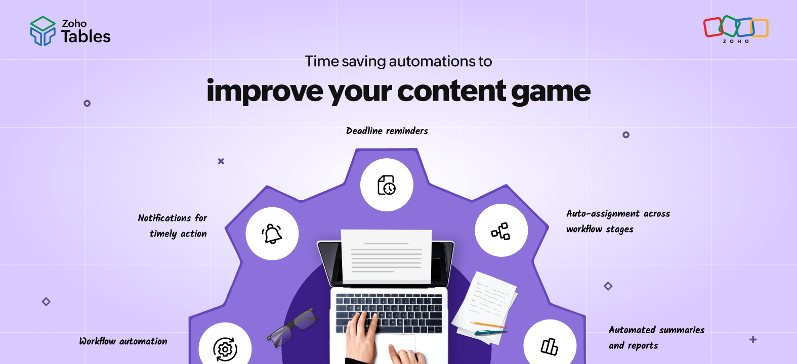 Time saving automations in Zoho Tables