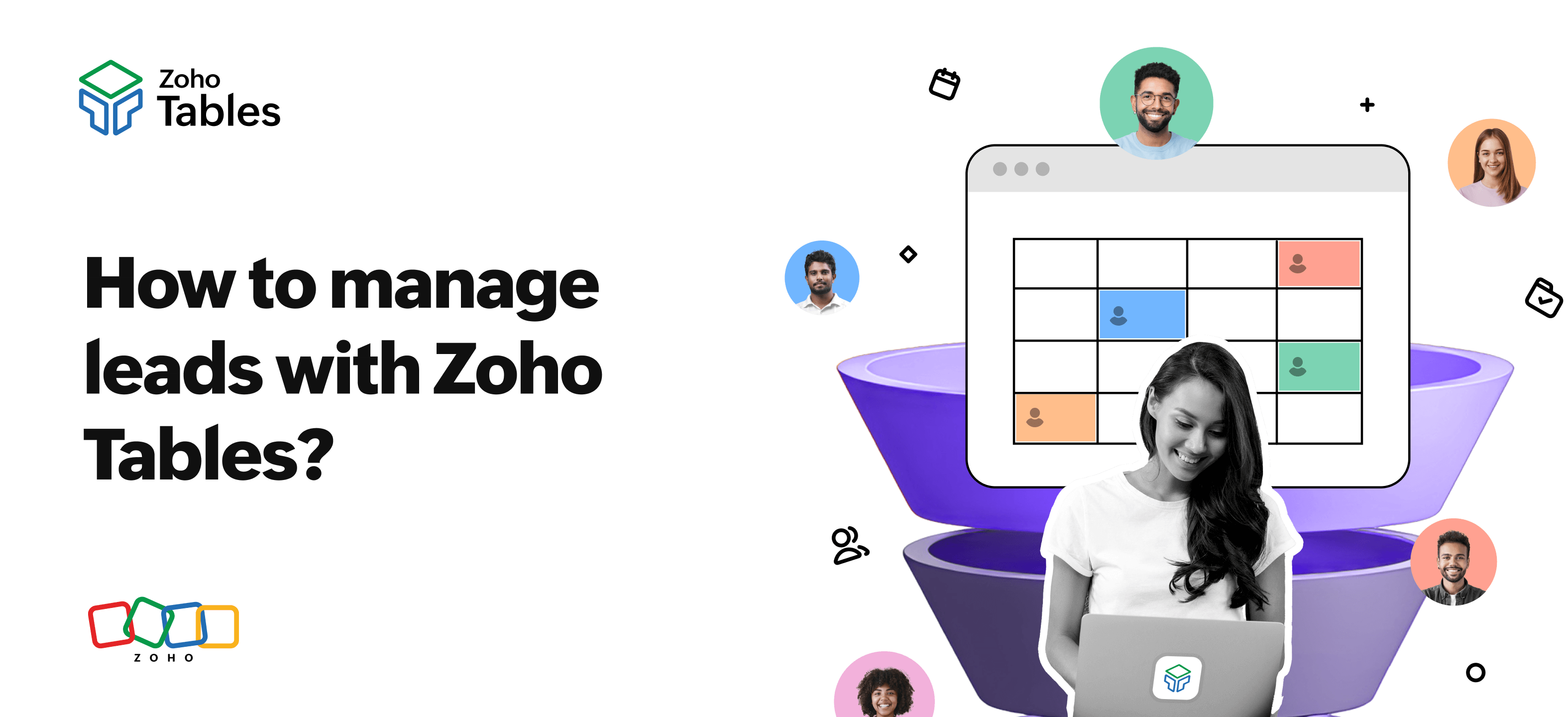 How to manage leads with Zoho Tables