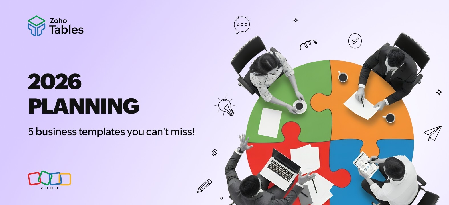 Free and customisable business templates