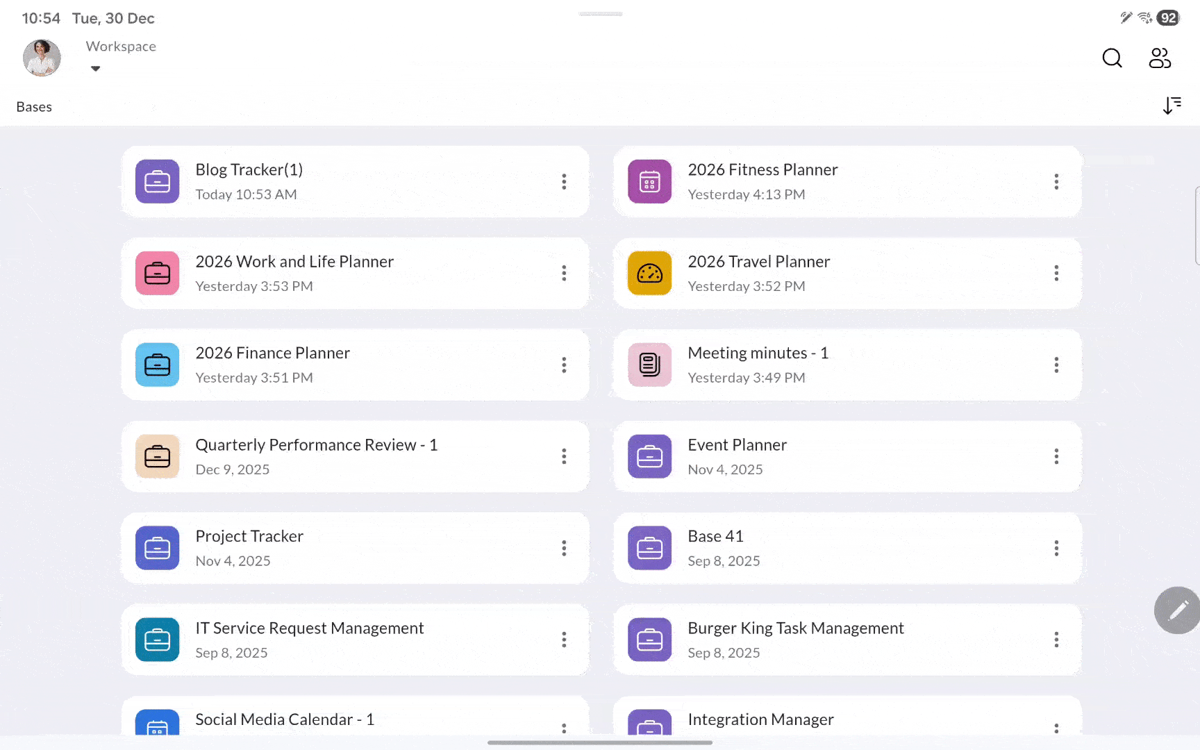 Handwrite directly using Apple pencil or S pen in Zoho Tables Handwrite directly using Apple pencil or S pen in Zoho Tables