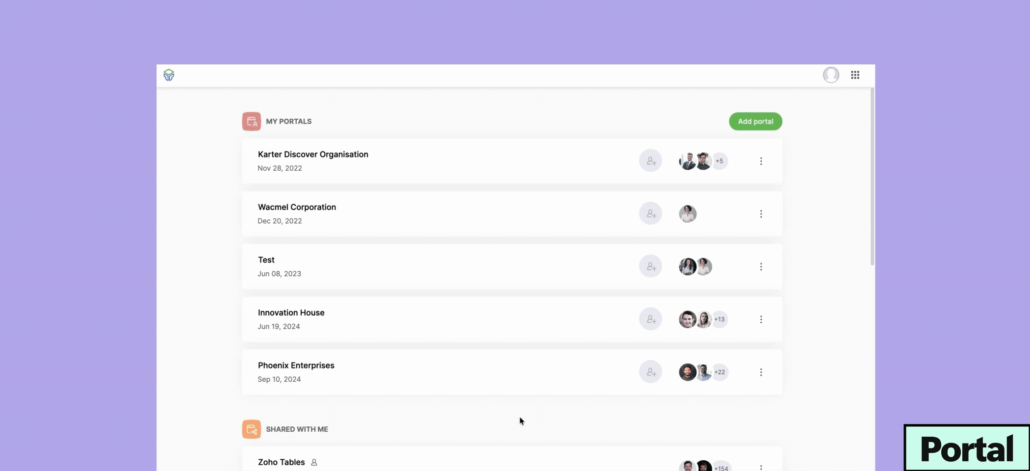Data hierarchy in Zoho Tables