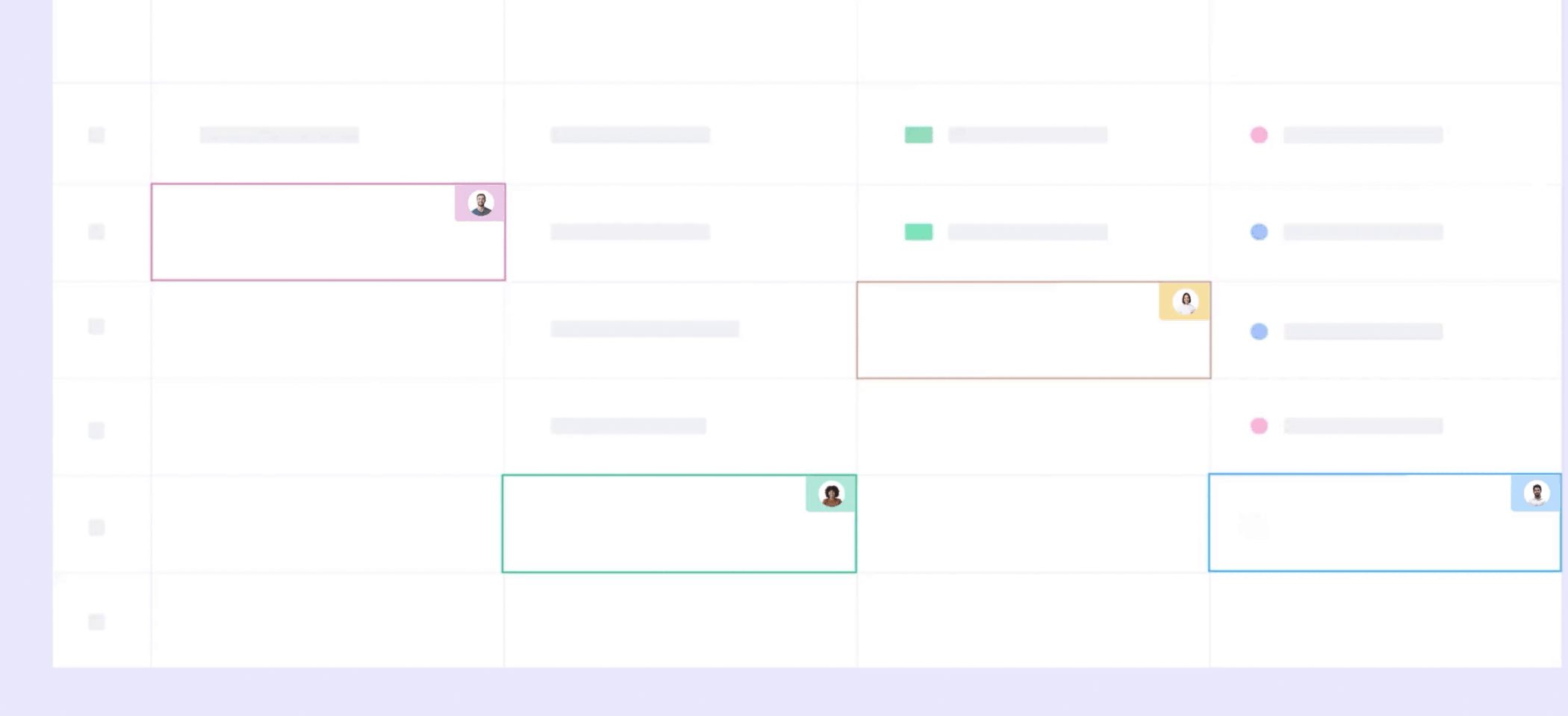 Real time collaboration in Zoho Tables