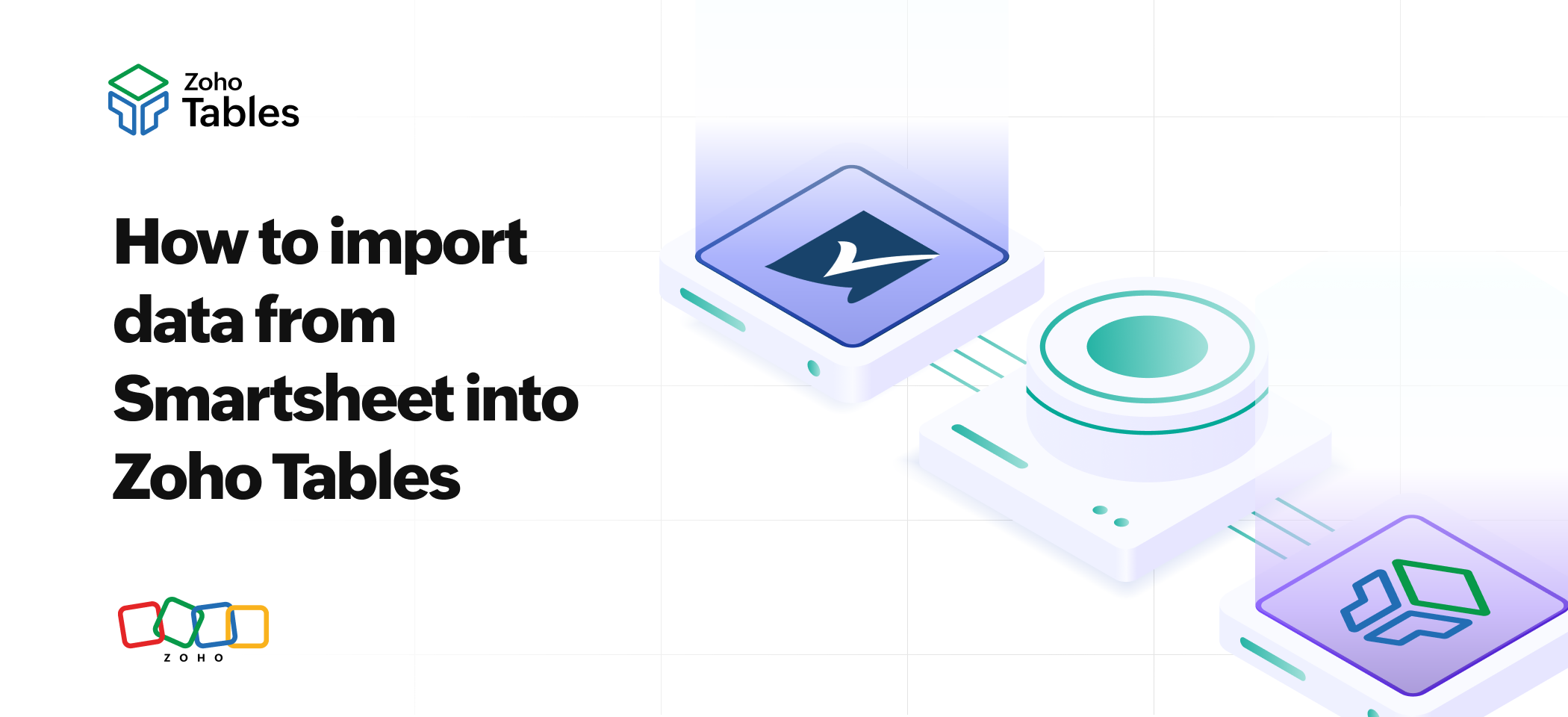 How to import data from Smartsheet into Zoho Tables
