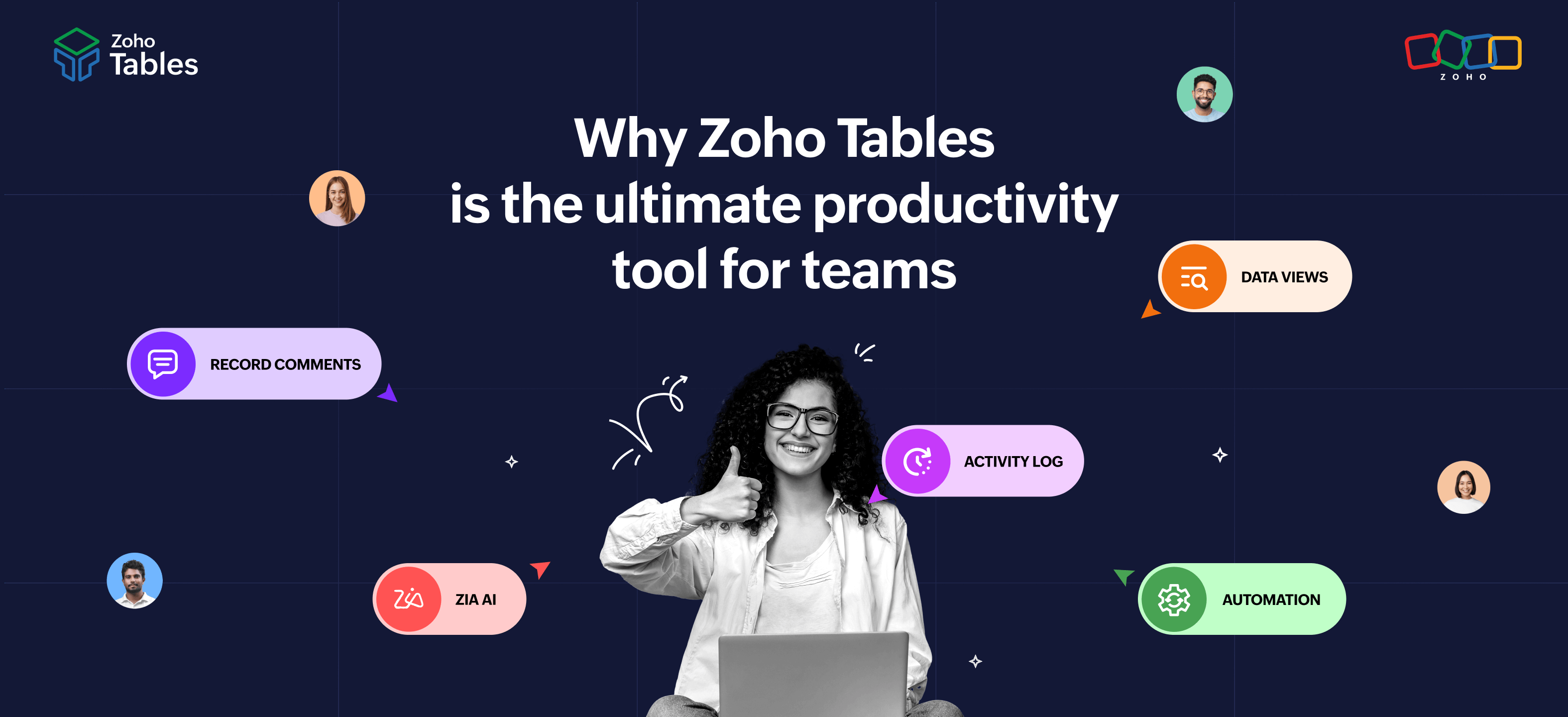 Why Zoho Tables is the ultimate productivity tool for teams