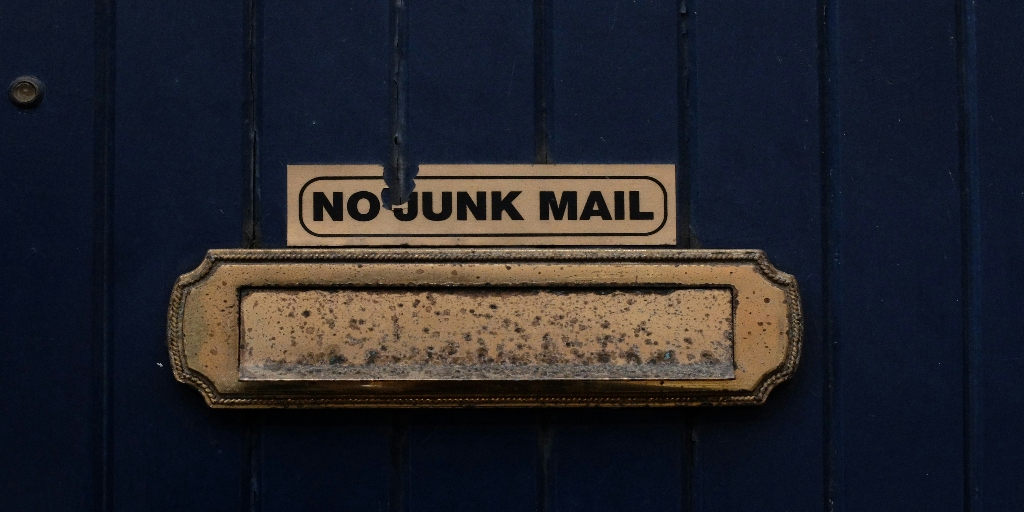 No junk emails