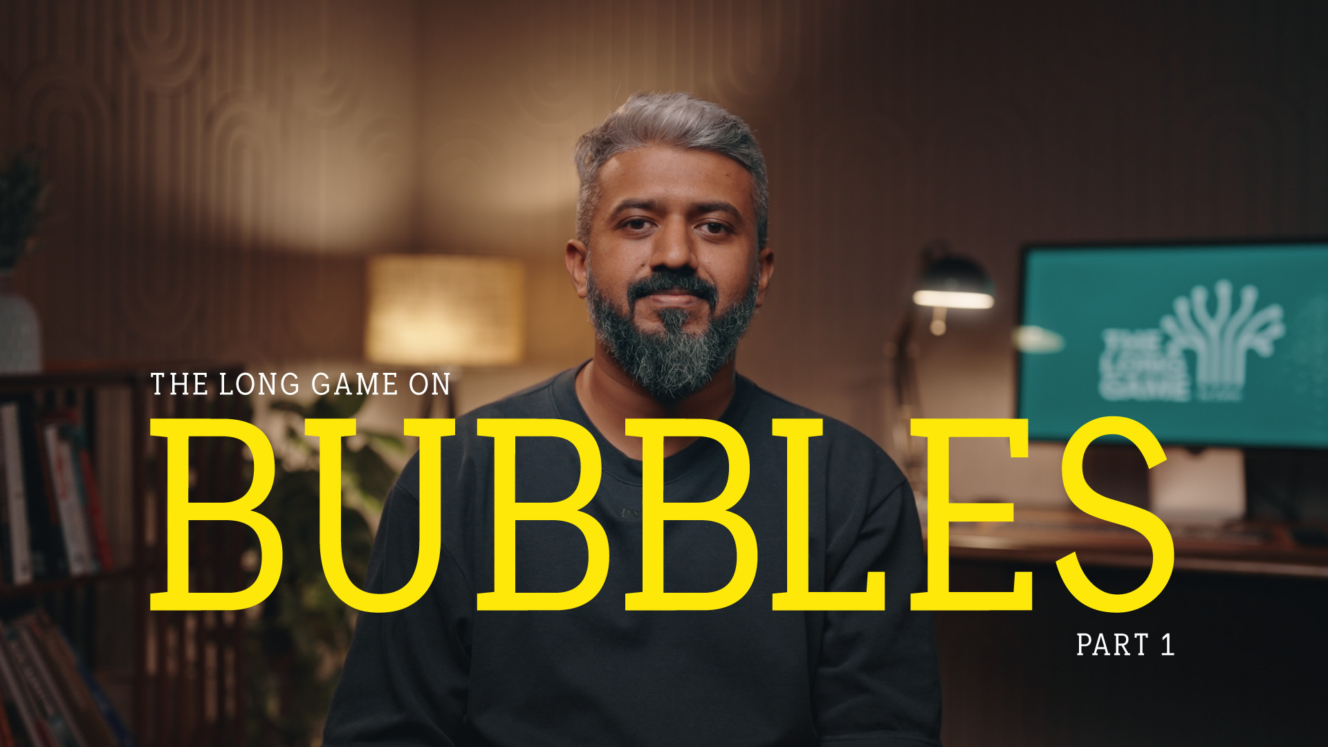 Banner image for a video on the history of speculative bubbles.