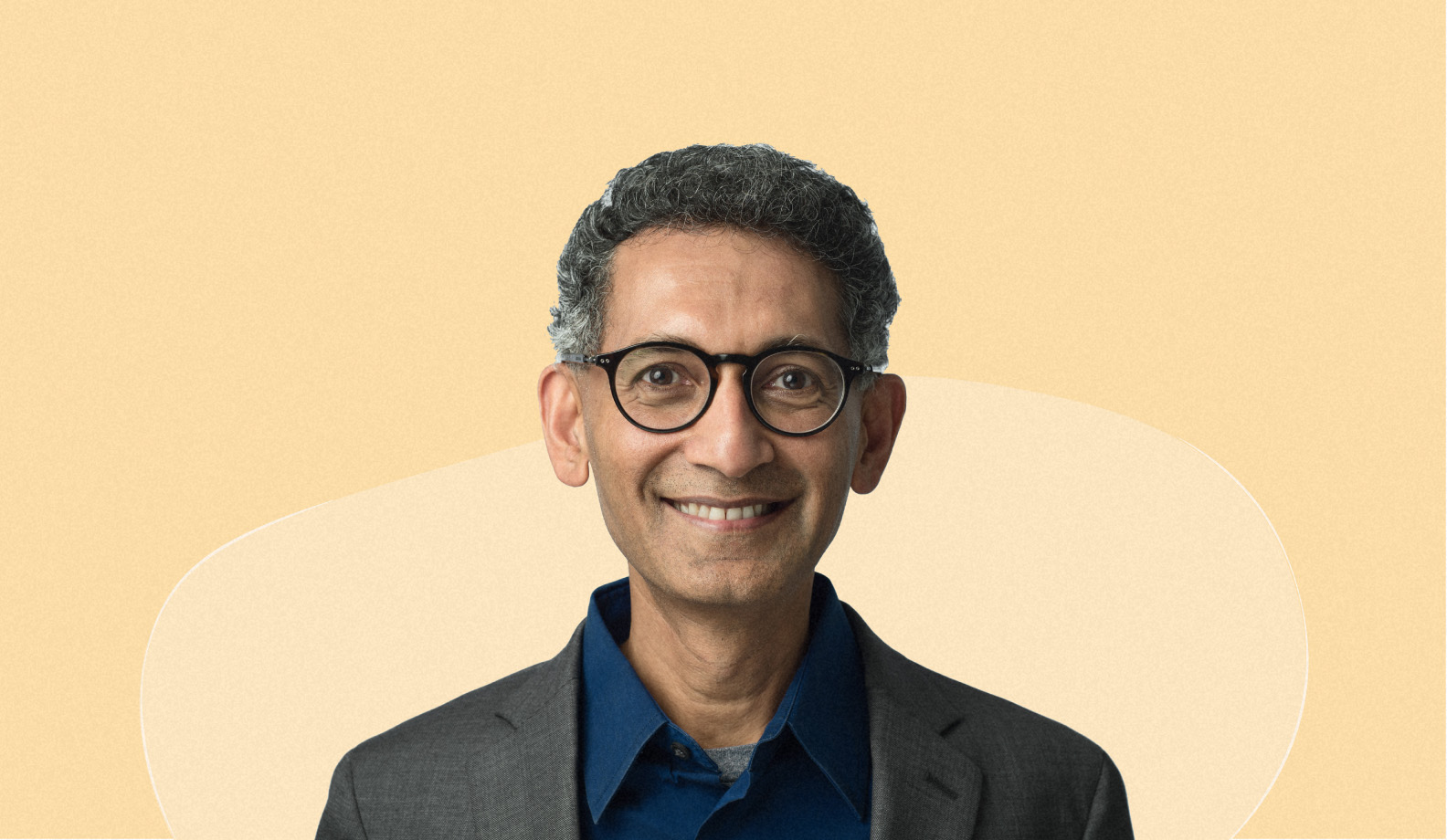 Illustration of Vijay Sundaram.