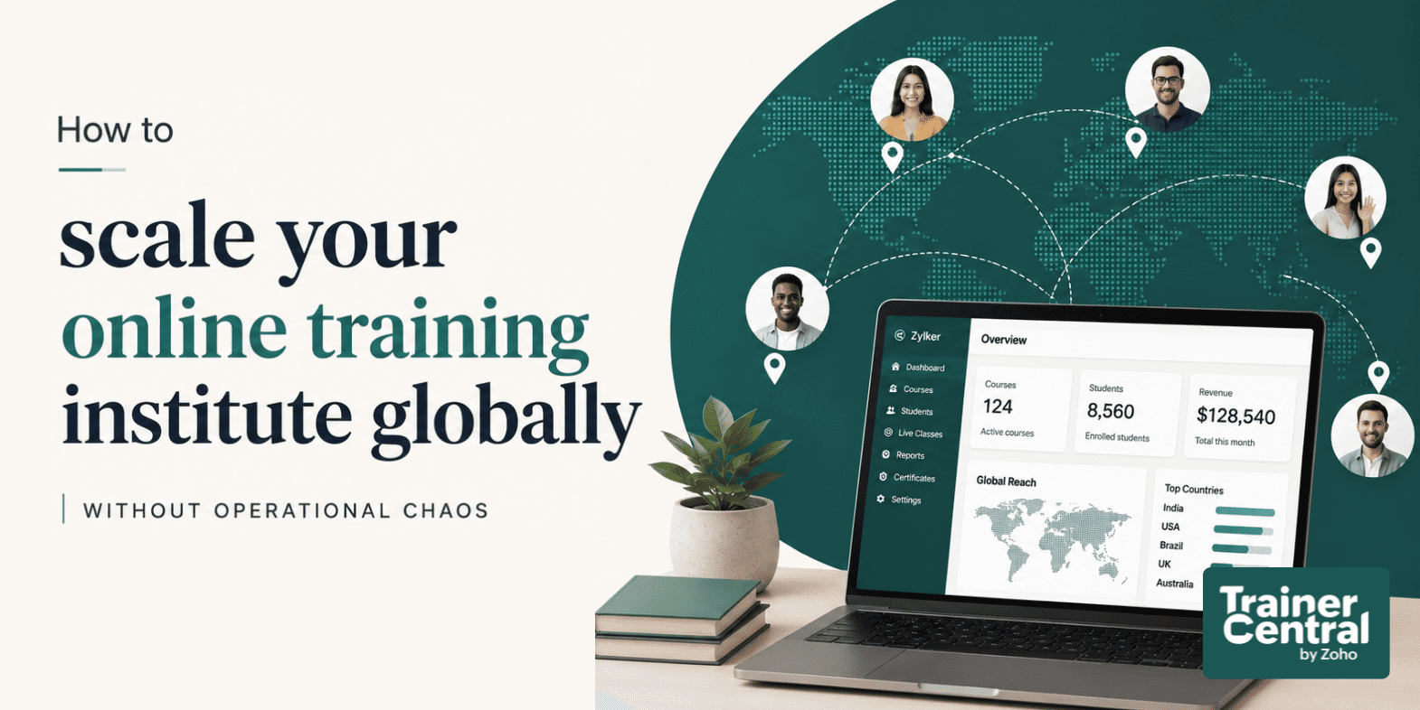 Scaling your online training institute globally without operational chaos