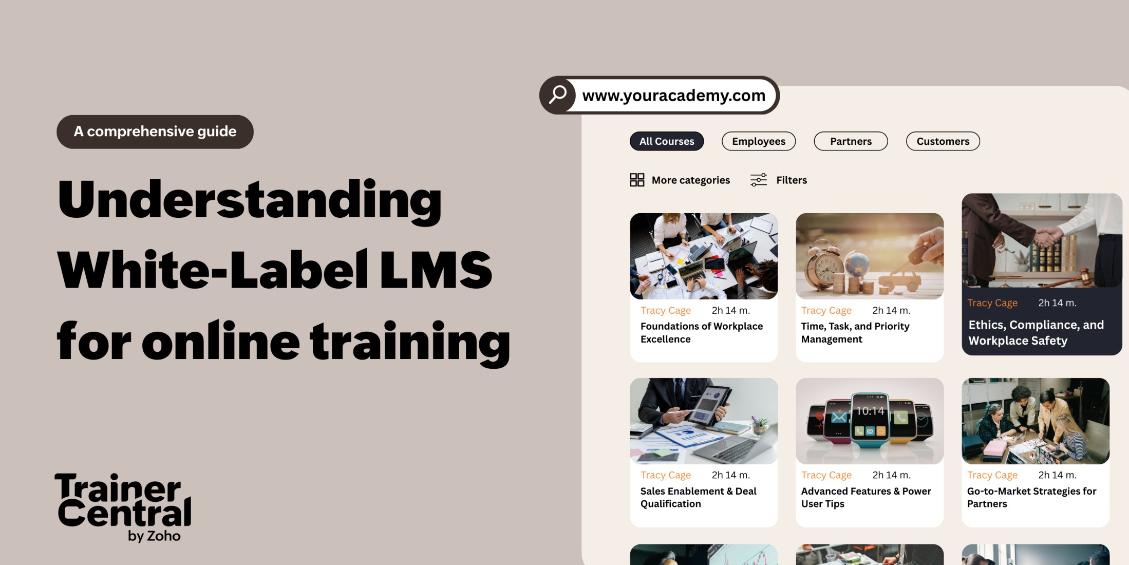 What is white-label LMS