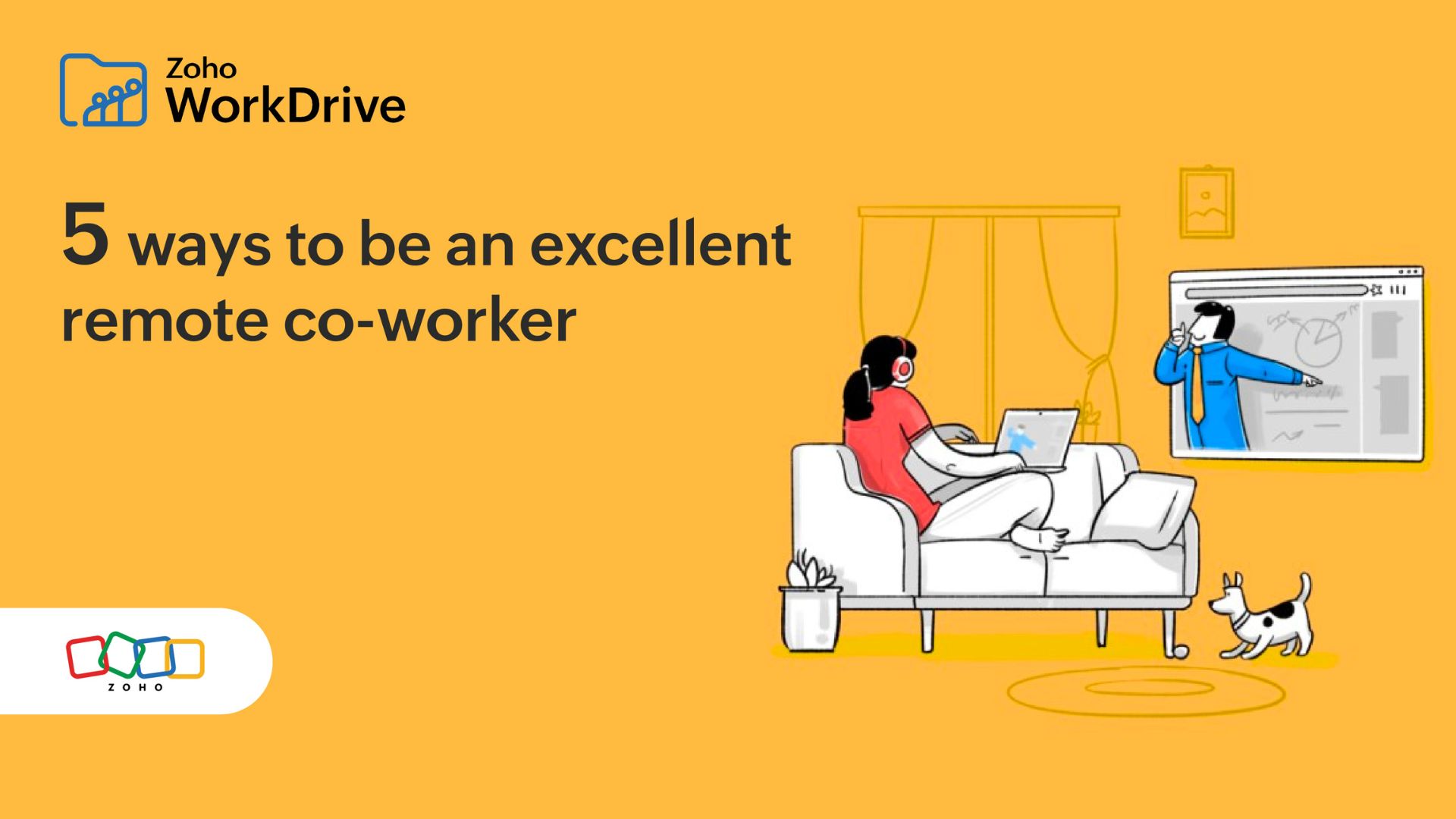 Five Ways to be a great remote coworker