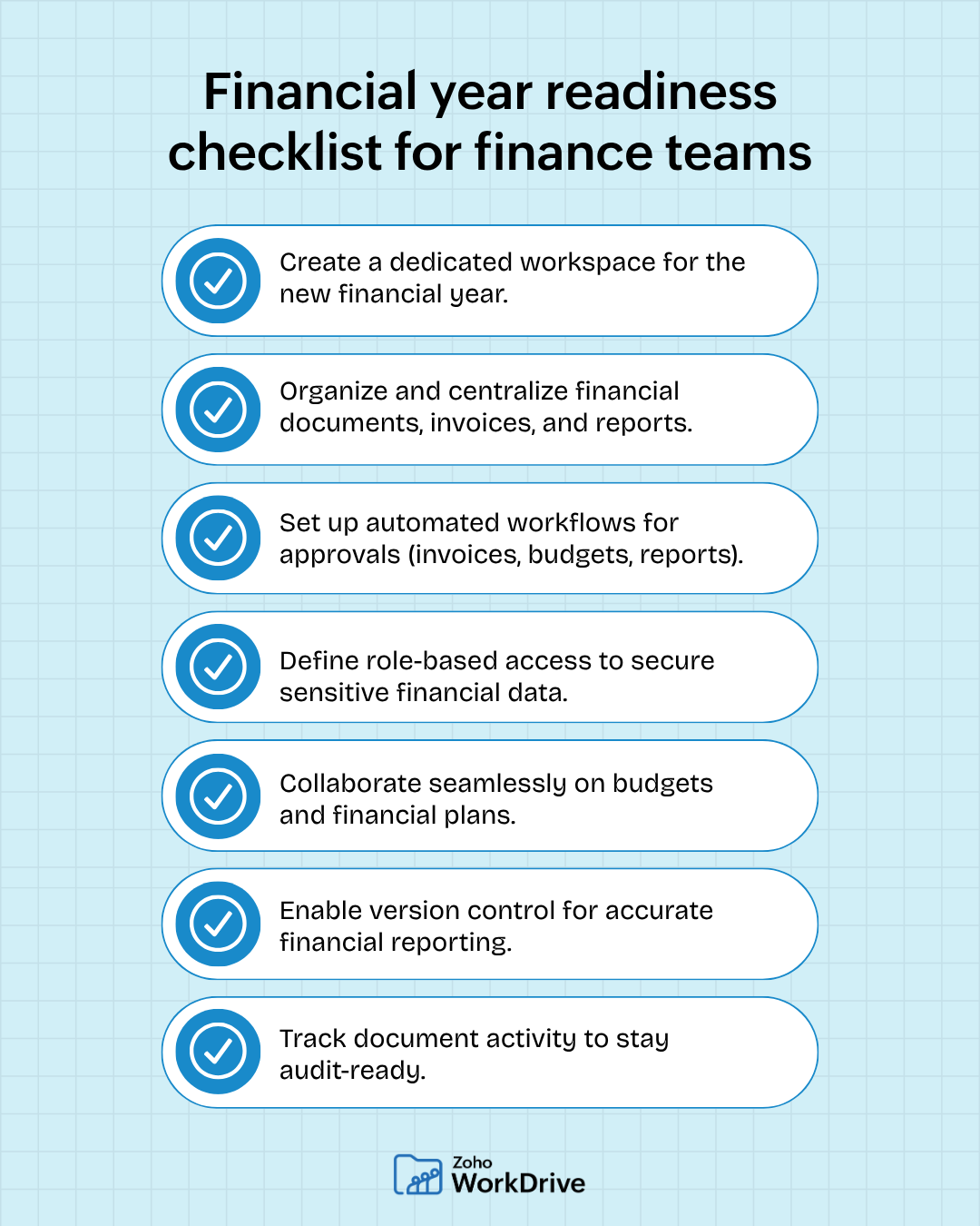 Financial year checklist