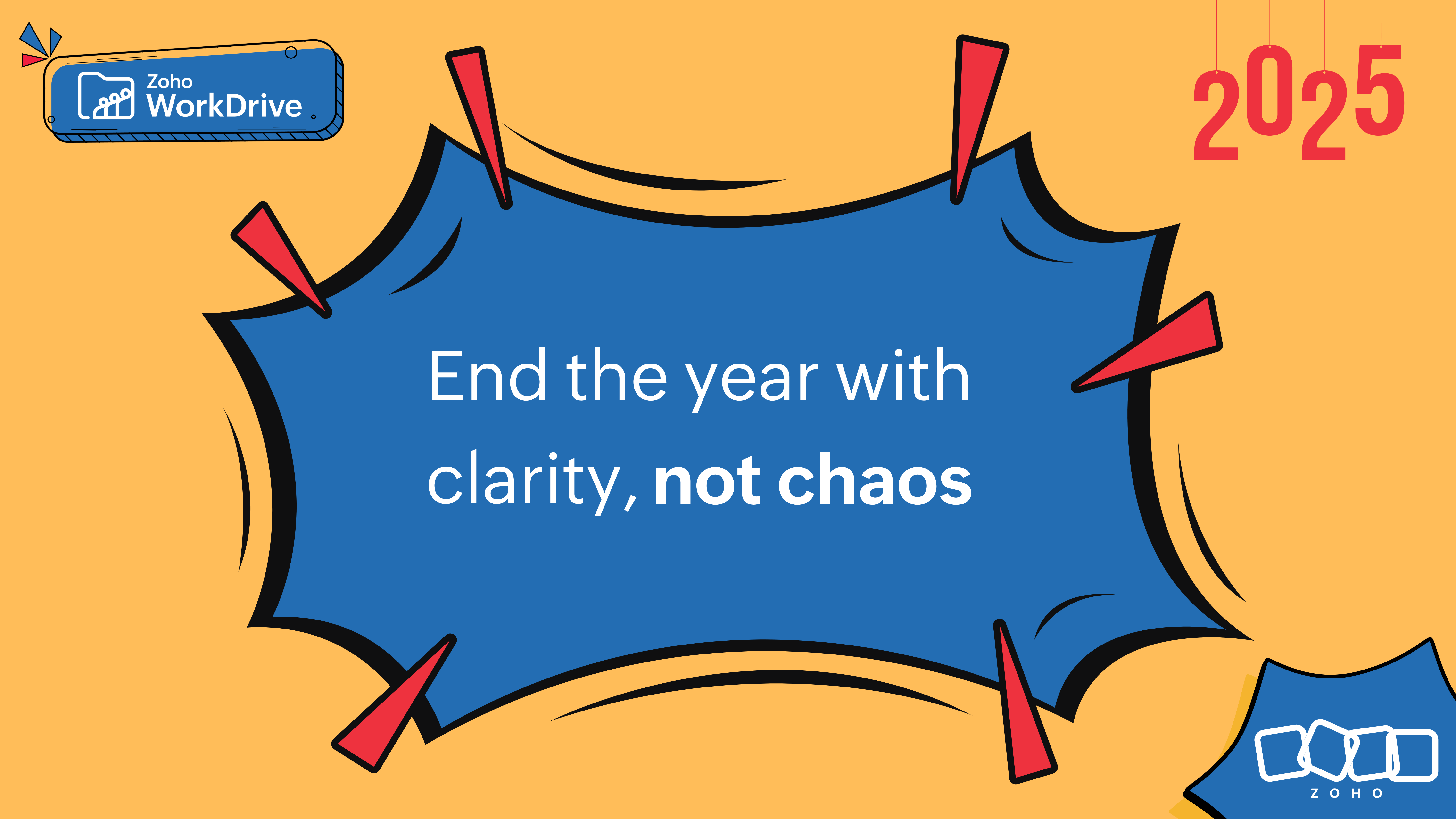 how teams wrapped the year with WorkDrive