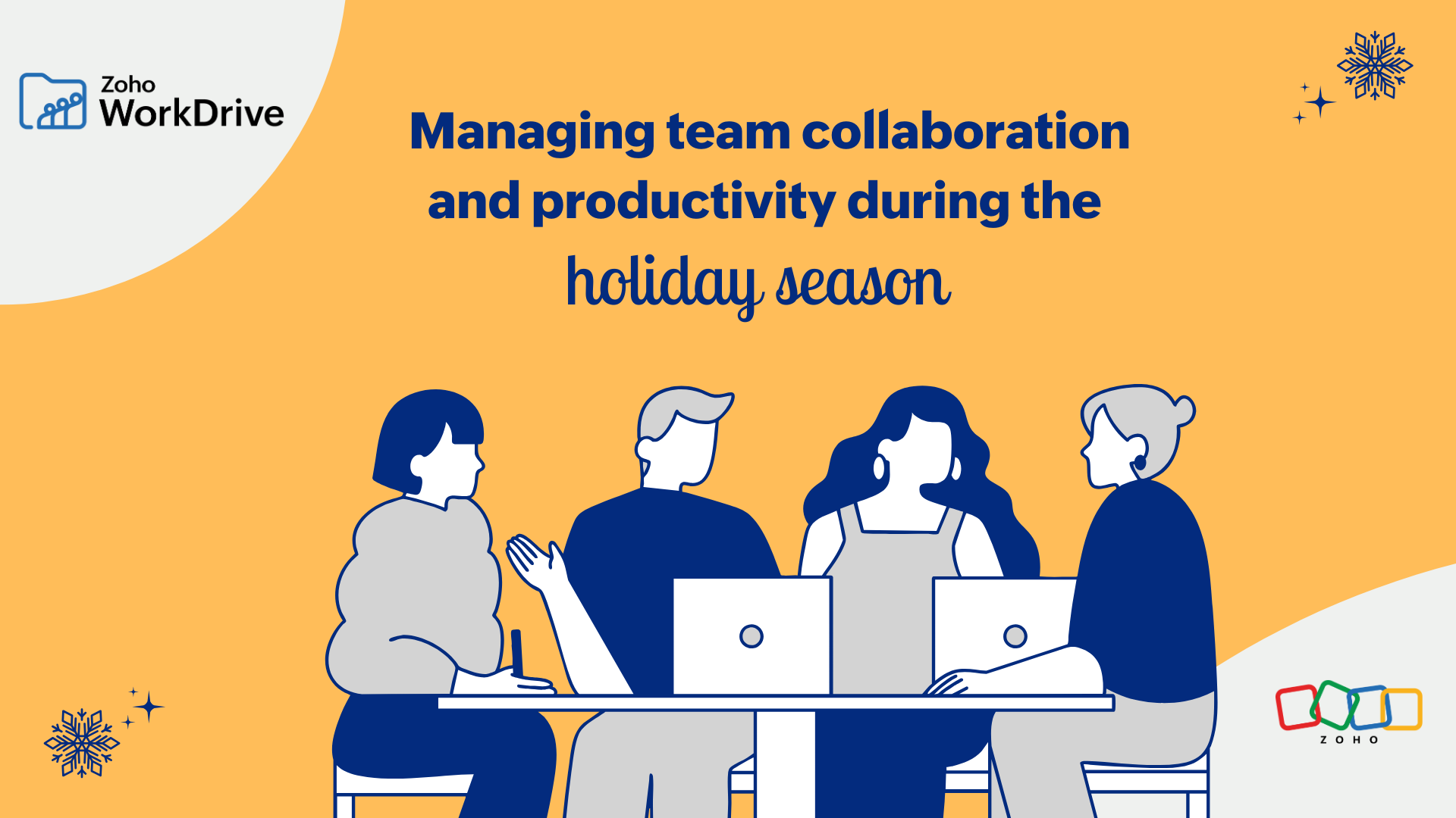 Managing team collaboration and productivity during the holiday season