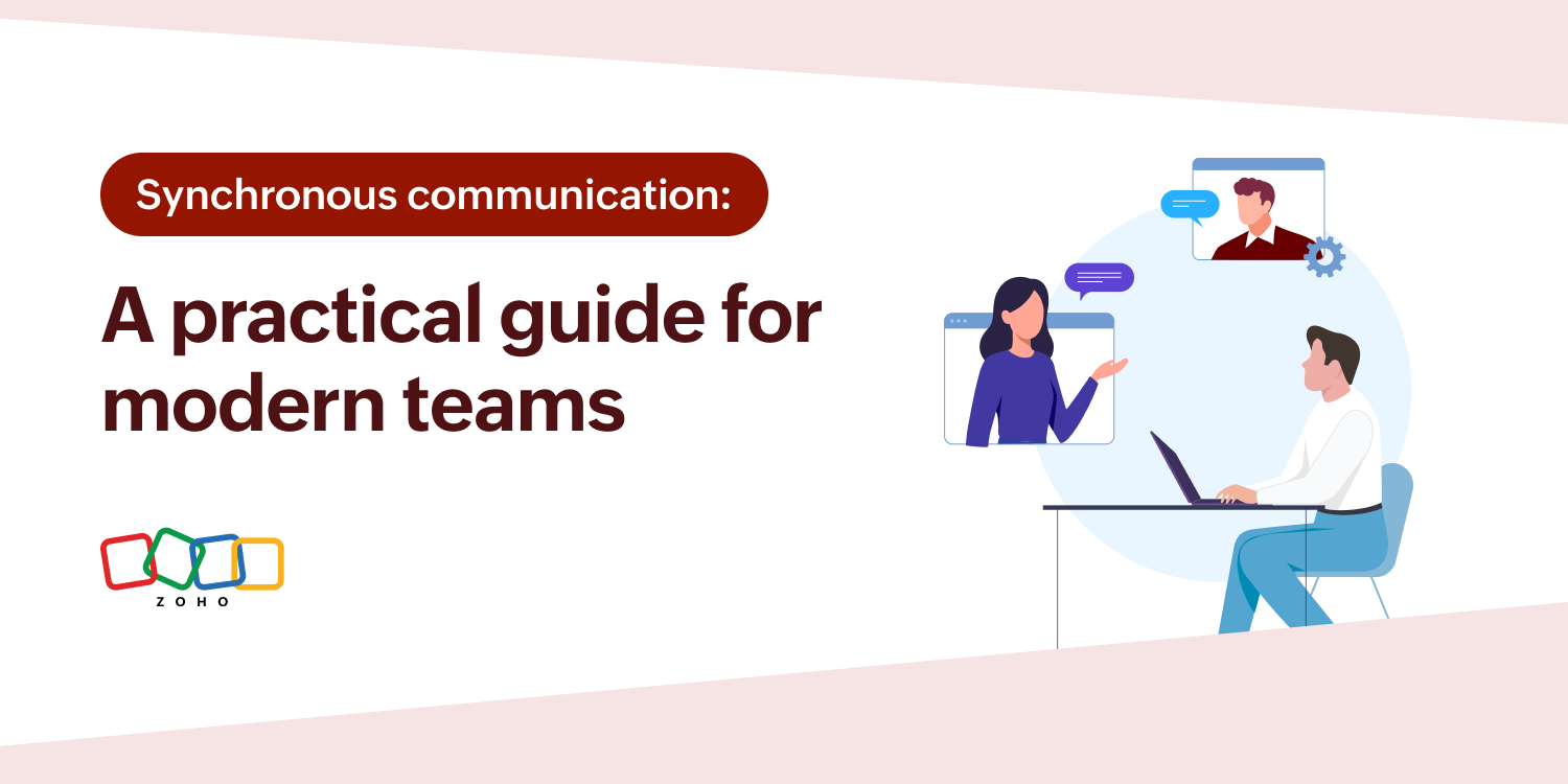 Synchronous communication | A practical guide for modern teams