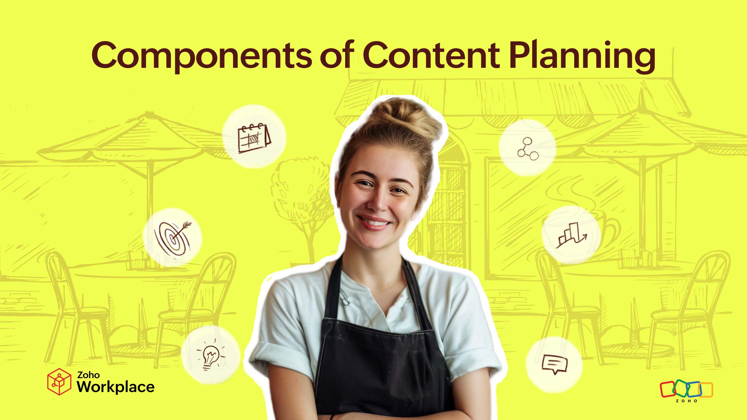 What are the components of content planning?