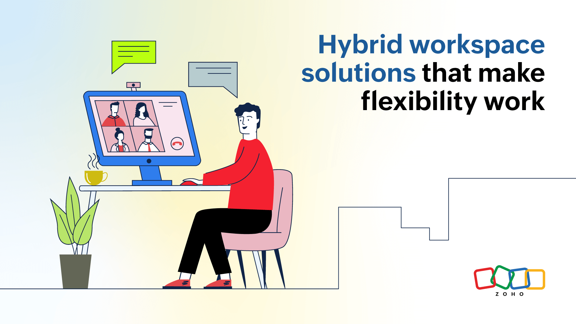 Hybrid workspace solutions