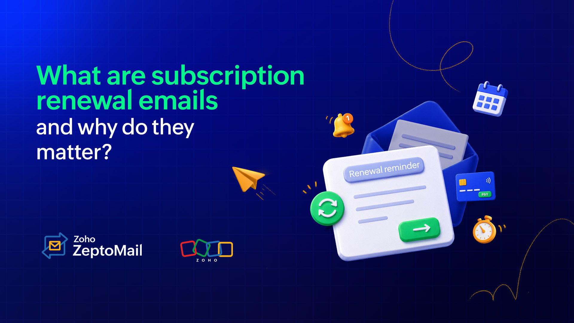 What are subscription renewal emails?
