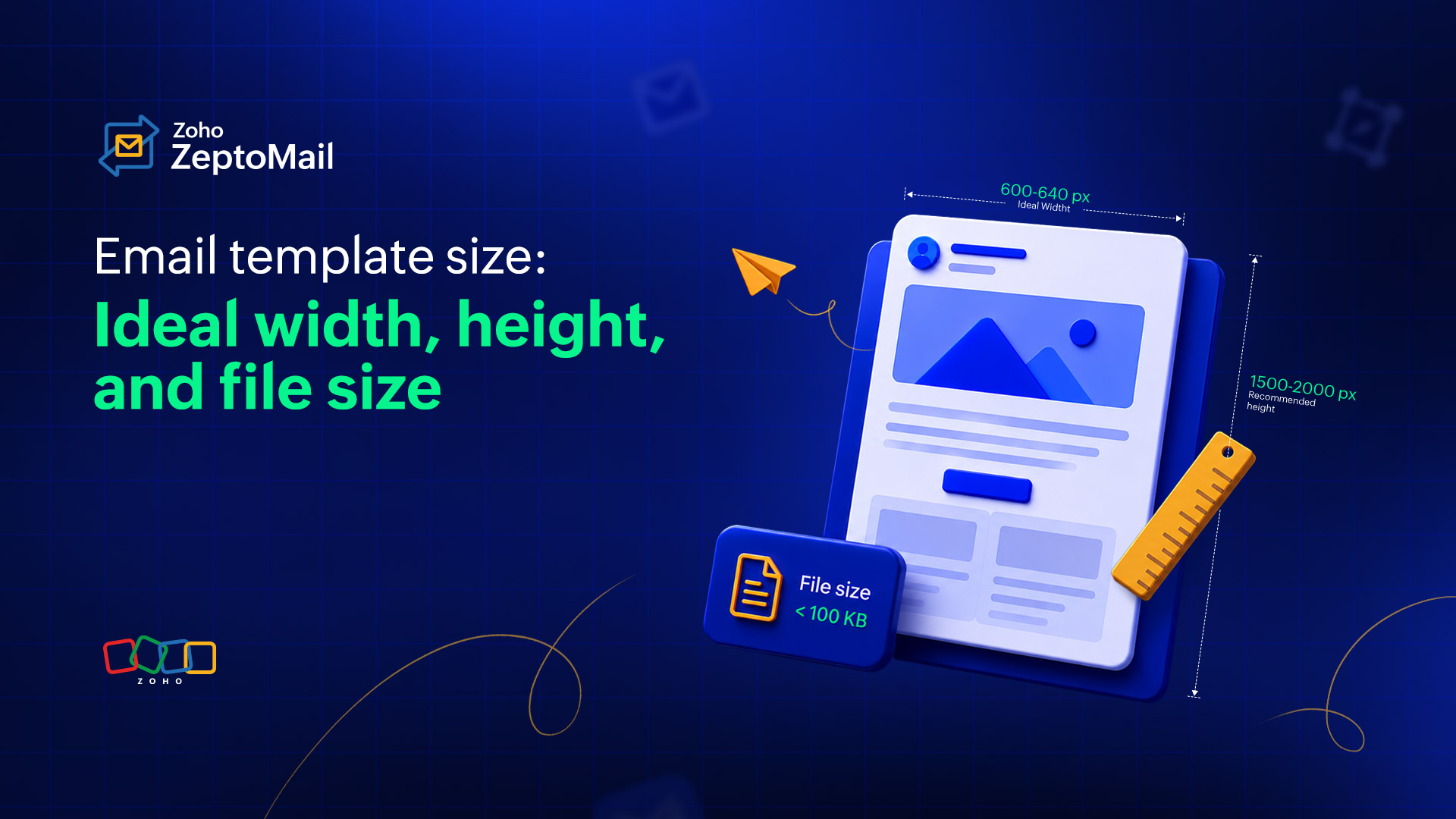 email template size, email template dimensions