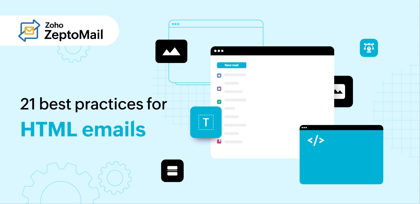 21 best practices for HTML emails