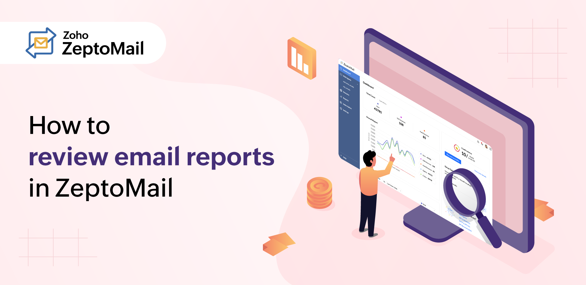 Reports in transactional emails