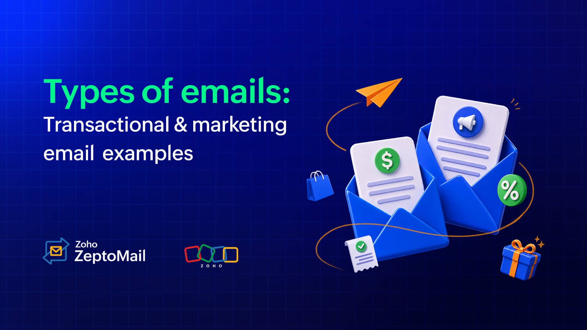 Types of emails: Transactional and marketing email examples