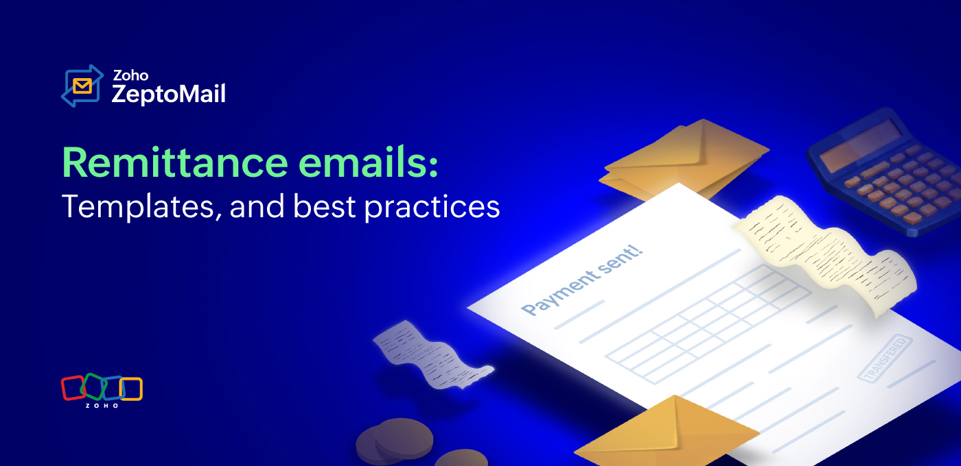 What are remittance emails? 